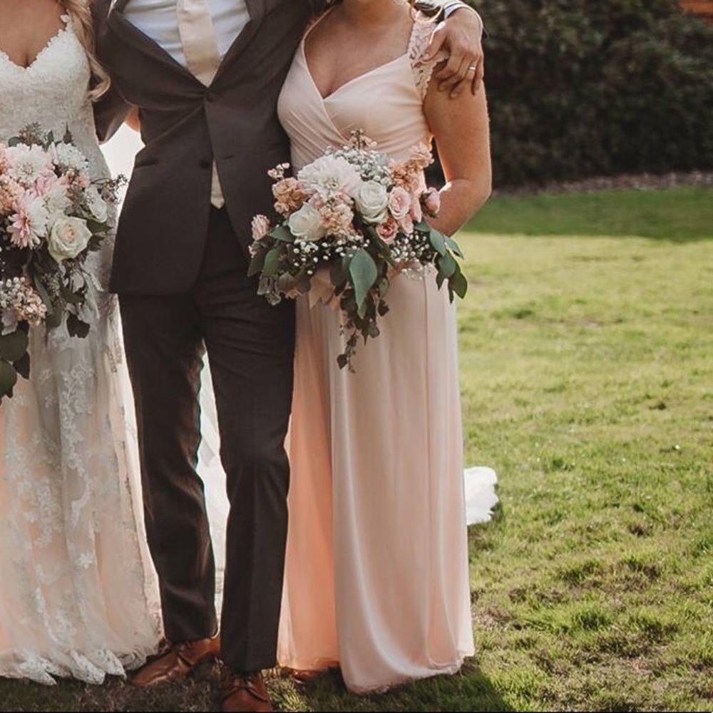Petal Pink Bridesmaids Dress